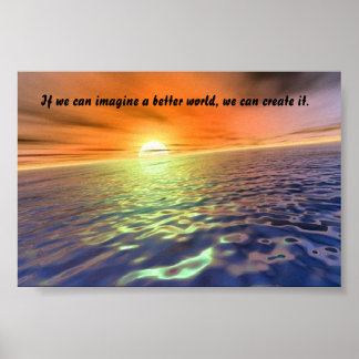 Bättre värld poster