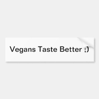 Bättre Veganssmak;) Bildekal