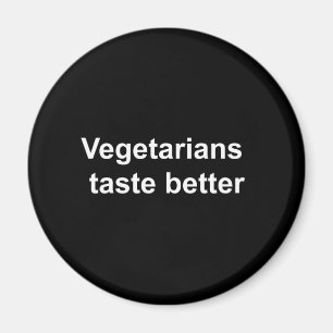 Bättre vegetariansmak magnet