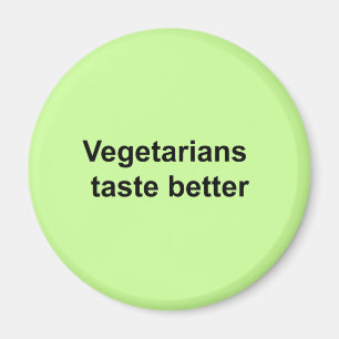 Bättre vegetariansmak magnet