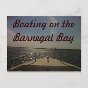 Båttur på Barnegat Bay Vykort