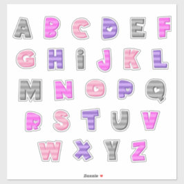 BATTY - A till Z - 'nedre fodral' Klistermärken