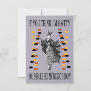 Batty Bunco Inbjudningar