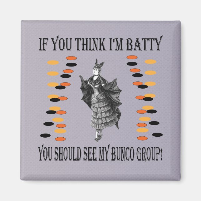 Batty Bunco Magnet (Framsidan)