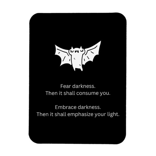 Batty Fladdermus Magnet (Vertikal)