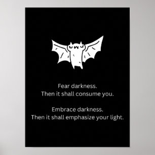 Batty Fladdermus Poster