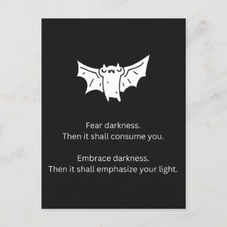 Batty Fladdermus Vykort