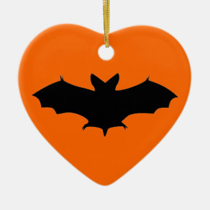 Batty Halloween Julgransprydnad Keramik