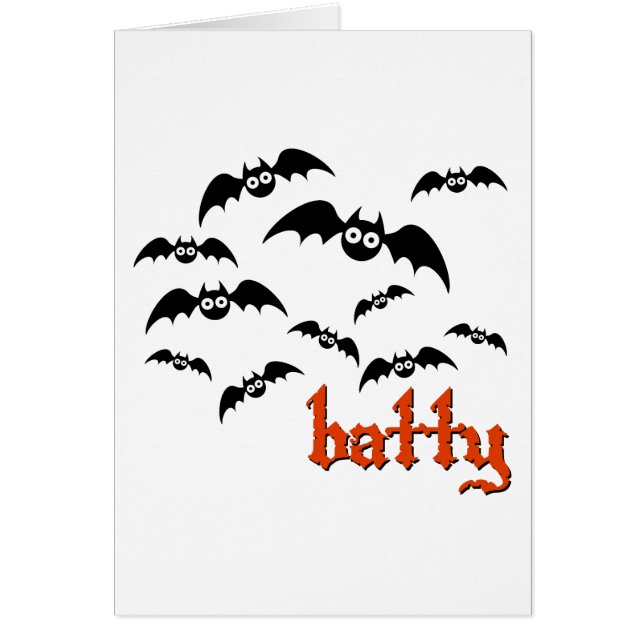 Batty Hälsningskort (Framsidan)