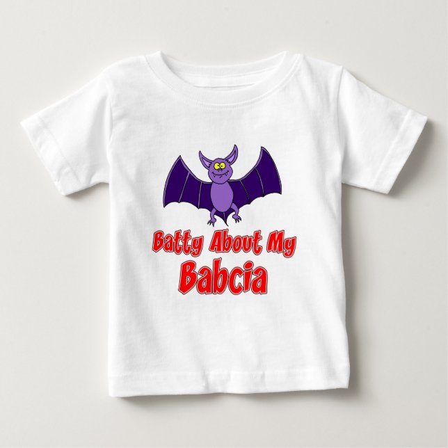 Batty om min Babcia Tee (Framsida)