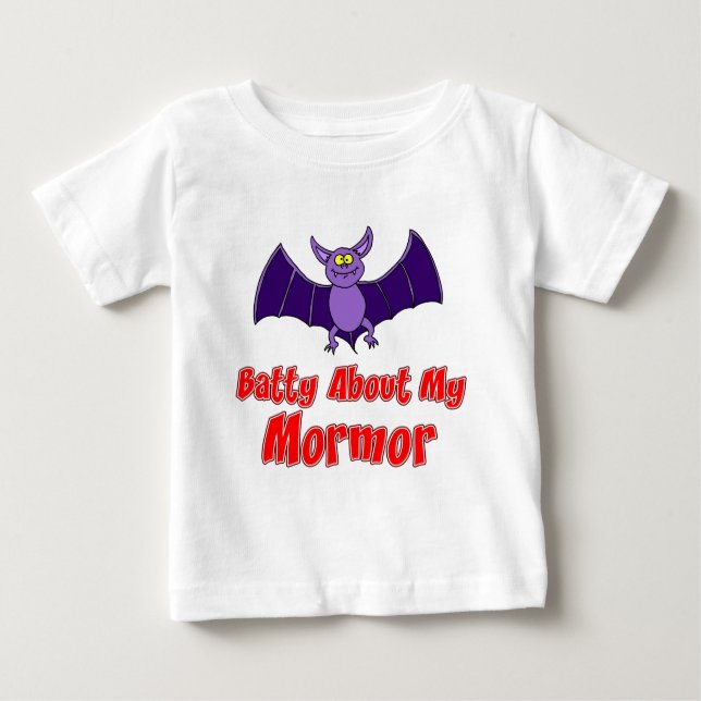 Batty om min mormor t-shirt (Framsida)