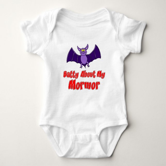 Batty om min mormor tee shirt (Framsida)