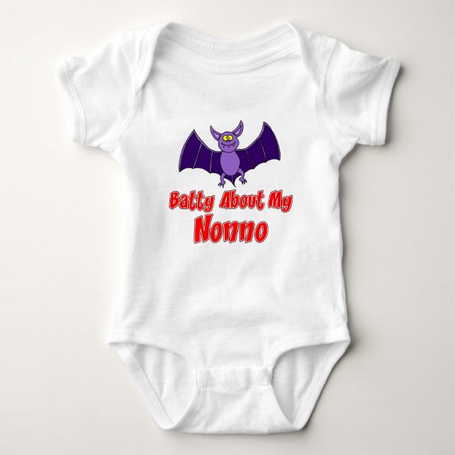 Batty Om min Nonno T-shirt (Framsida)