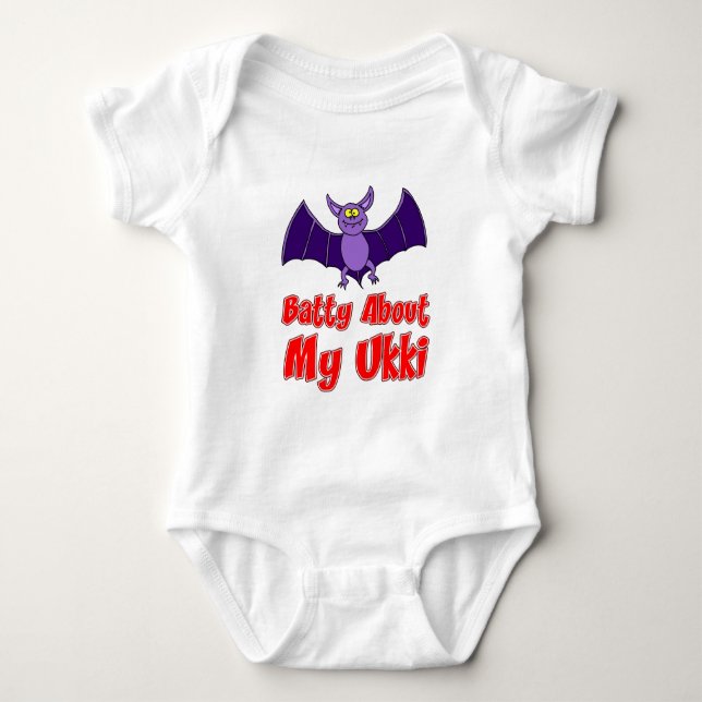 Batty Om min Ukki T-shirt (Framsida)