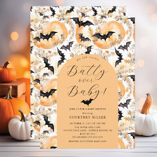 Batty över Baby babydusch Inbjudningar