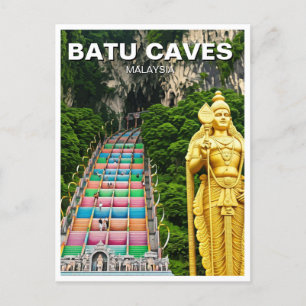 Batu Caves Malaysia Selangor Vykort