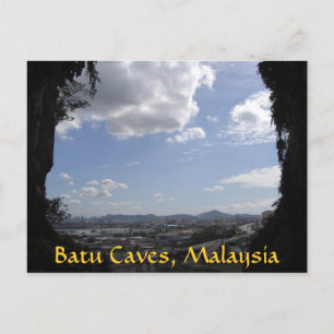 Batu Caves, Malaysia Vykort