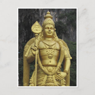 batu caves murugan vykort