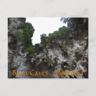 Batu Limestone Caves Malaysia vykort