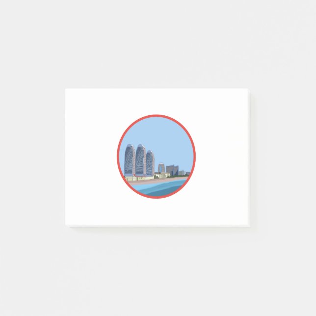 Batumi City Georgia Post-it Block (Framsida)