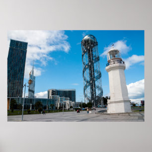 Batumi City Georgia Poster