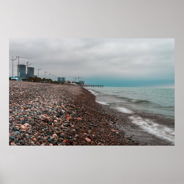 Batumisjön. Georgien Poster (Framsidan)