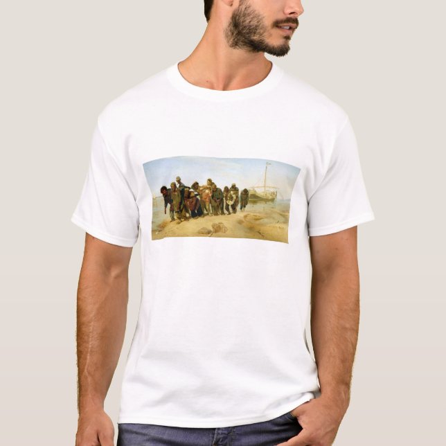 Båtuthyrarna på Volgaen, 1870-73 T Shirt (Framsida)