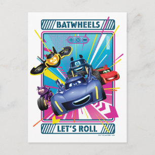 Batwheels™ - Låt oss rulla Vykort