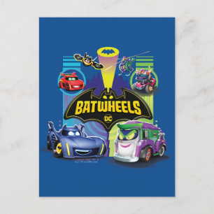 Batwheels™ Vs Legion of Zoom Vykort
