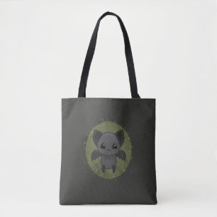 Baty Om natur - gotiic/Pagan themed Tote Bag Tygkasse