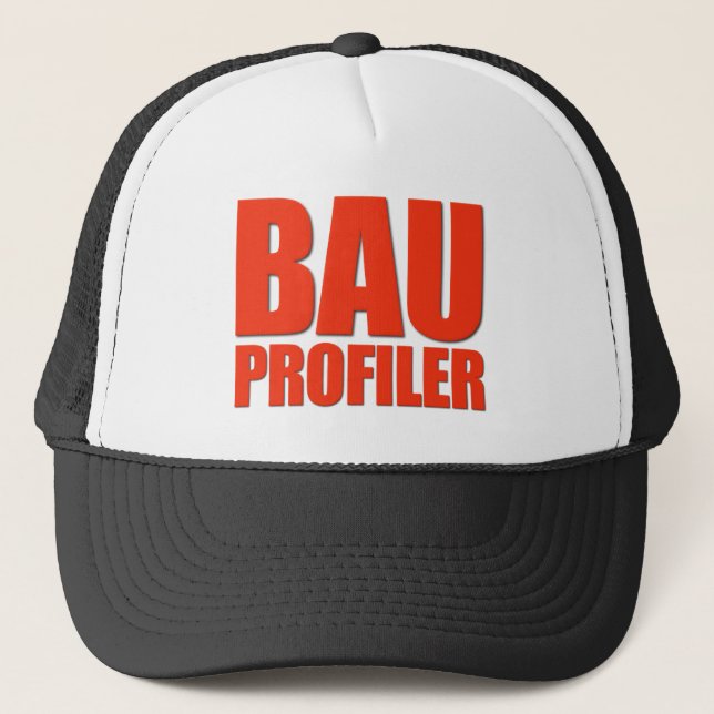 BAU-Profiler Truckerkeps (Framsida)
