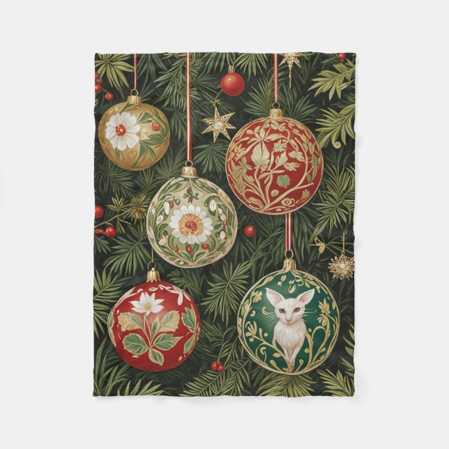 Bauble Brilliance Fleecefilt (Framsidan)