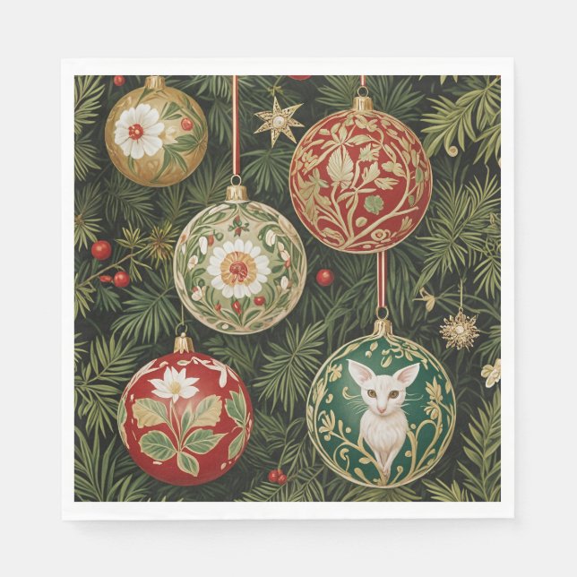 Bauble Brilliance Pappersservett (Framsidan)