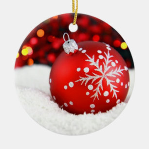 Bauble i Snö Ornament