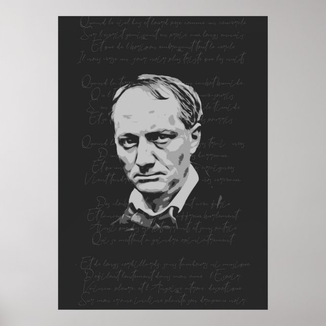 Baudelaire Spleen Poster (Framsidan)