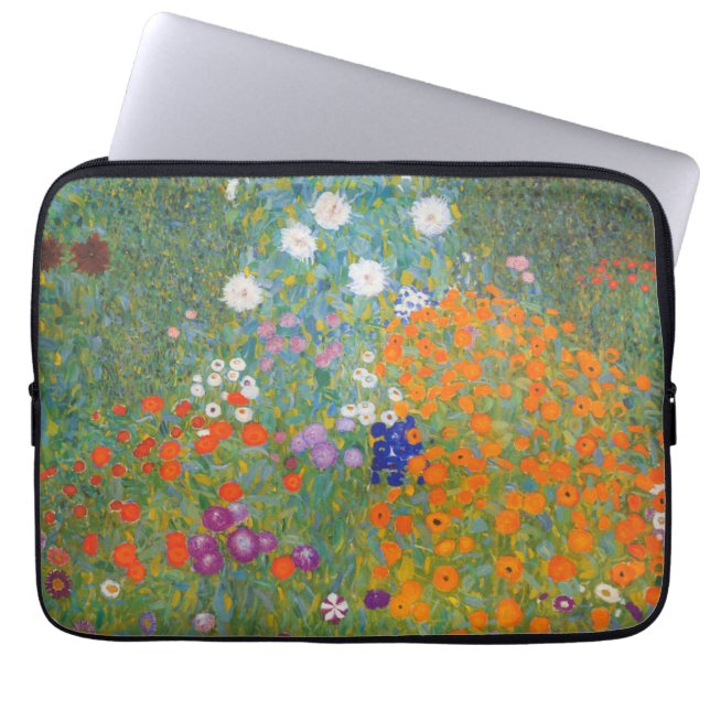 Bauerngarten - Gustav Klimt Laptop Fodral (Framsidan)