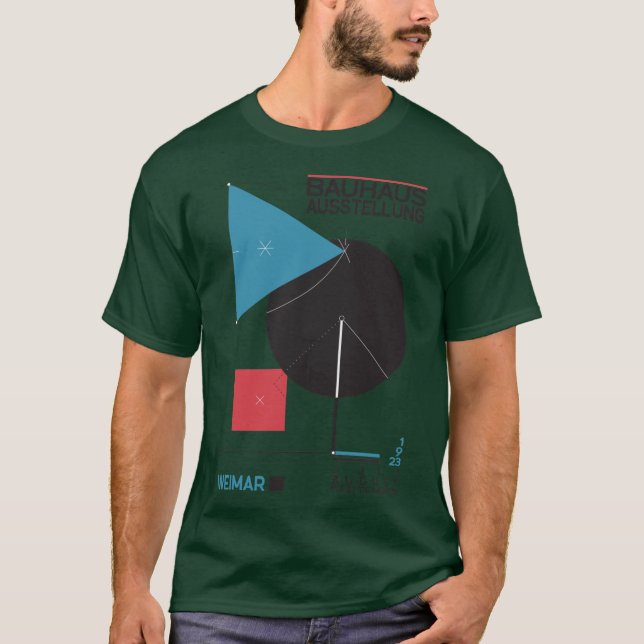 Bauhaus8 T Shirt (Framsida)