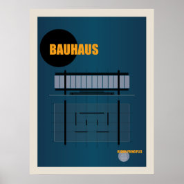 Bauhaus 1923 | Återställning av design Poster