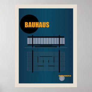 Bauhaus 1923   Återställning av design Poster