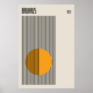 Bauhaus 1923   Retrodesign Poster
