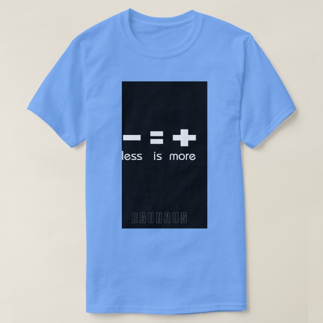 Bauhaus 21 t shirt (Design framsida)