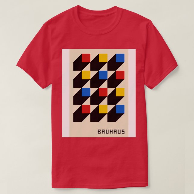 Bauhaus 25 t shirt (Design framsida)