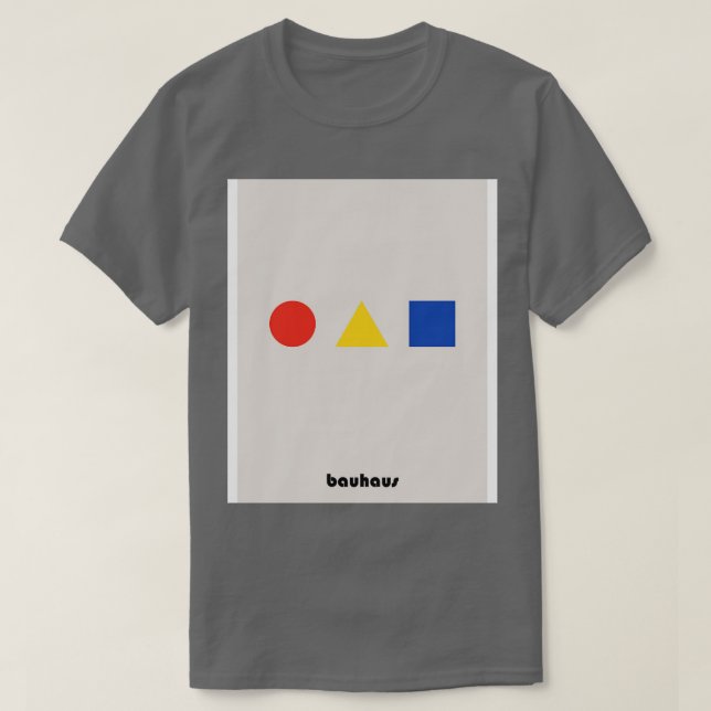 Bauhaus 34 t shirt (Design framsida)
