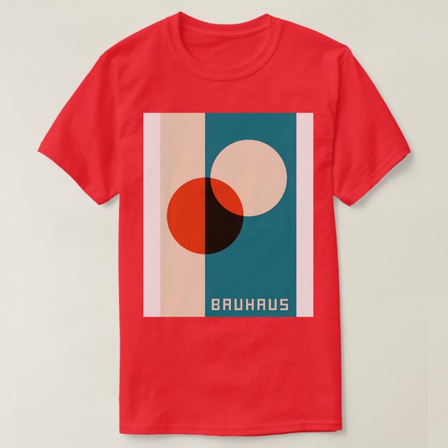Bauhaus 3 t shirt (Design framsida)