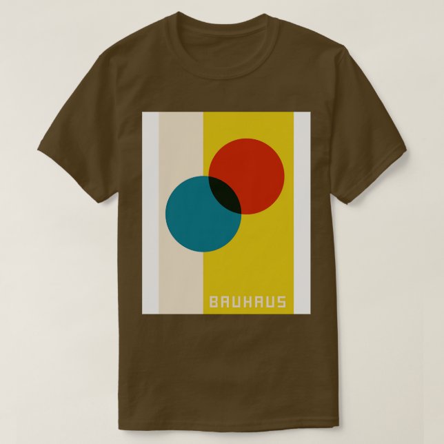 Bauhaus 46 t shirt (Design framsida)