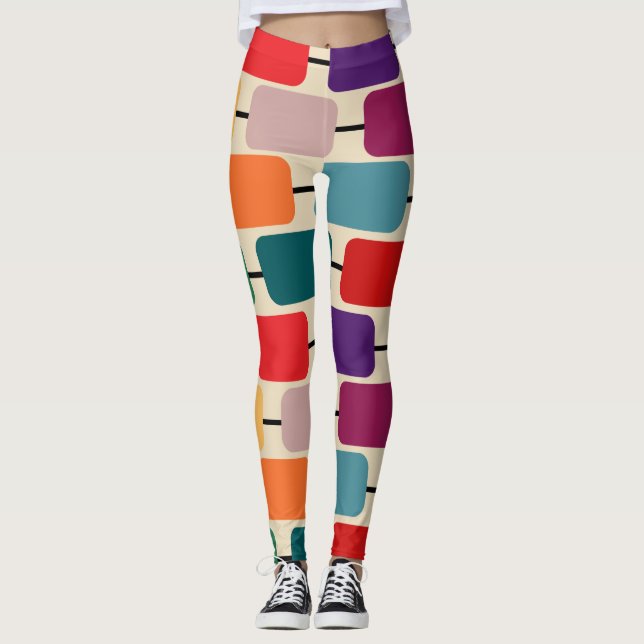 Bauhaus Abacus Leggings (Framsida)