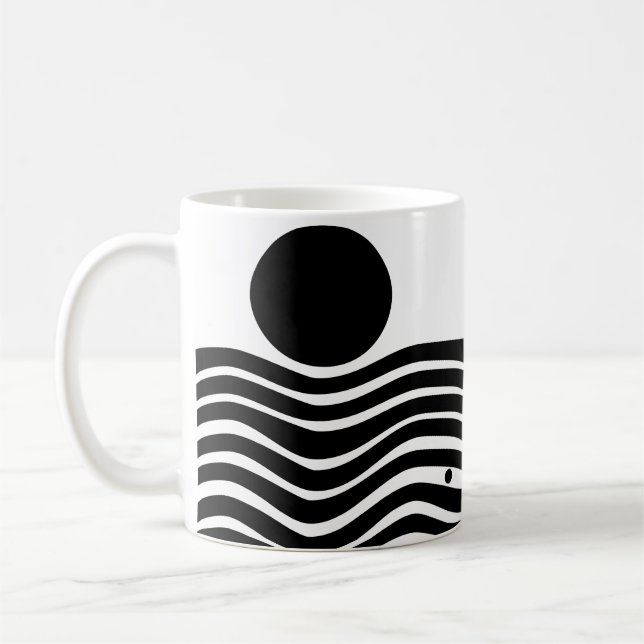 Bauhaus Abstrakt Kaffemugg (Vänster)