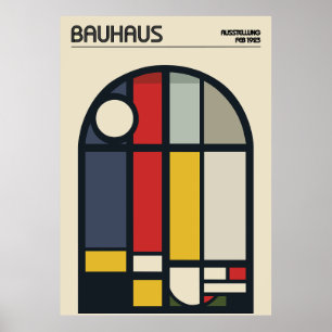 Bauhaus-affisch Poster