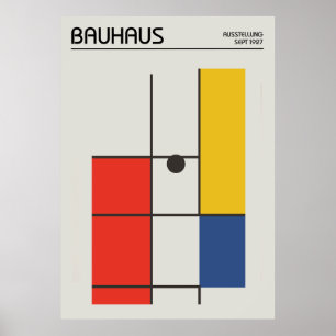 Bauhaus-affisch Poster