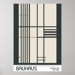 Bauhaus-affisch Poster